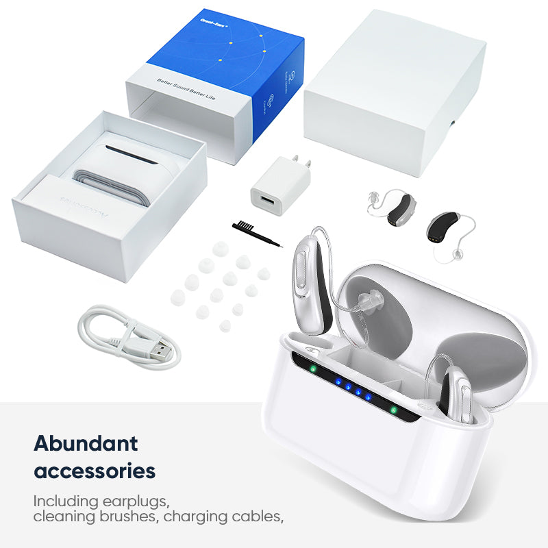 Dispositivo auditivo portátil para conversaciones.